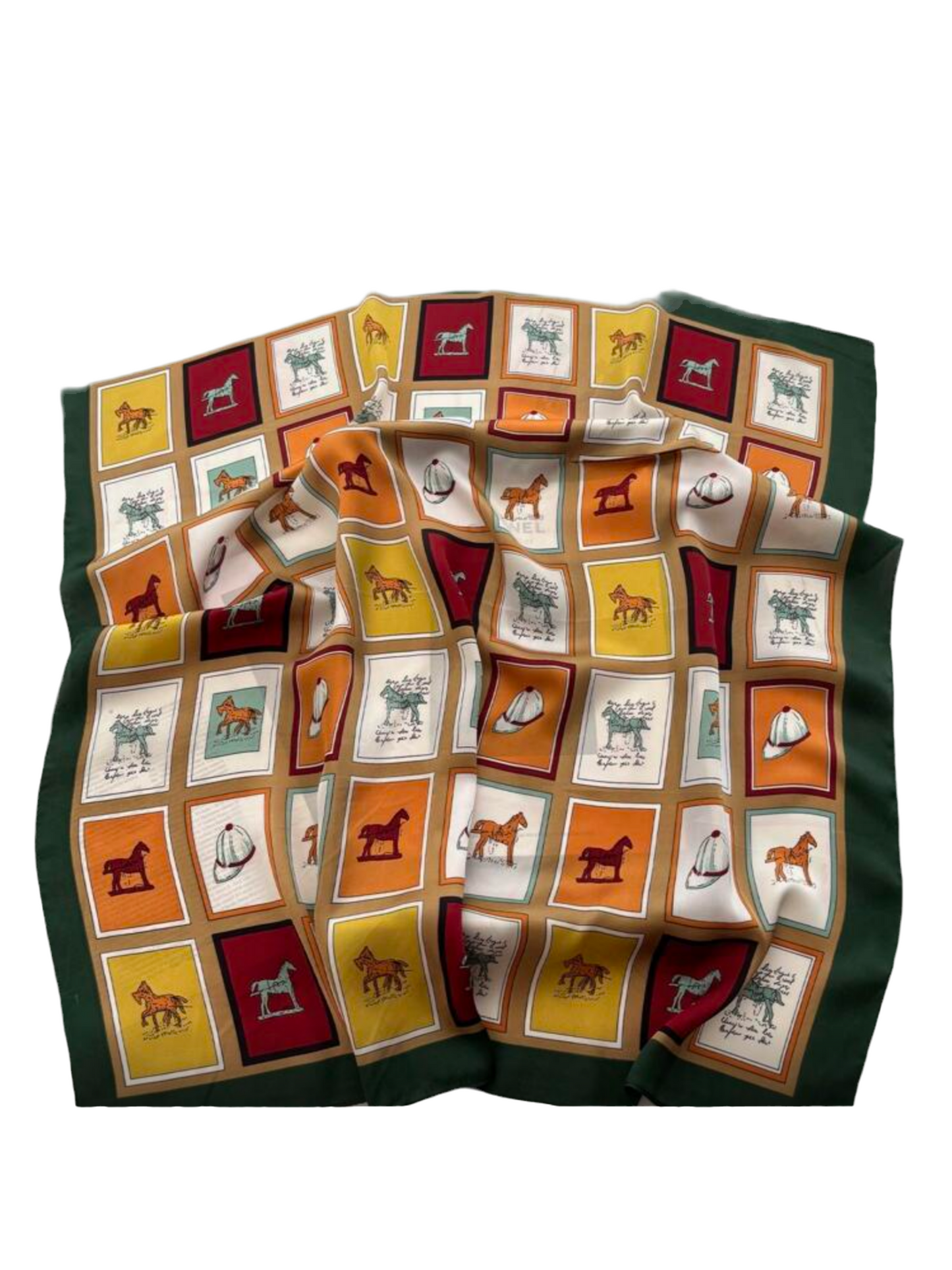 Western Row | Designer Inspired Printed Silk Statement Scarf