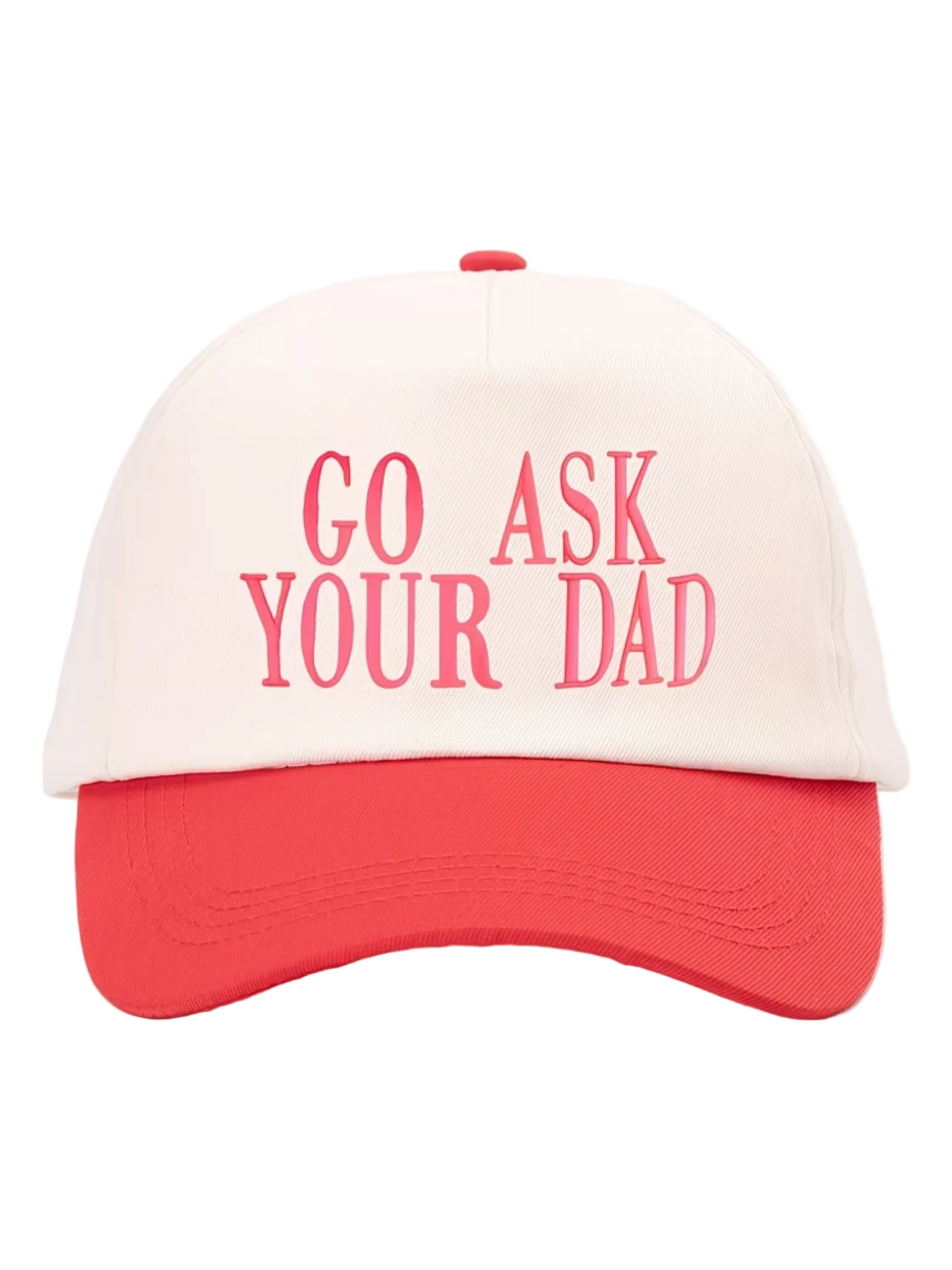 Go Ask You Dad Statement Dad Hat
