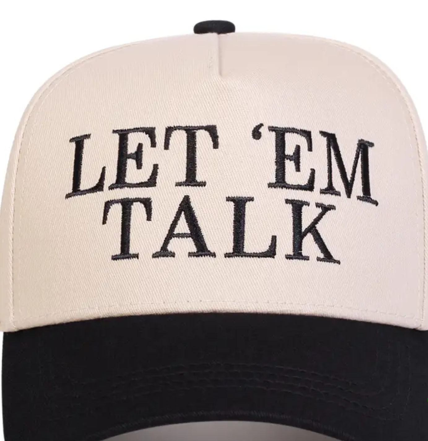 “Let ‘Em Talk” Trucker Hat
