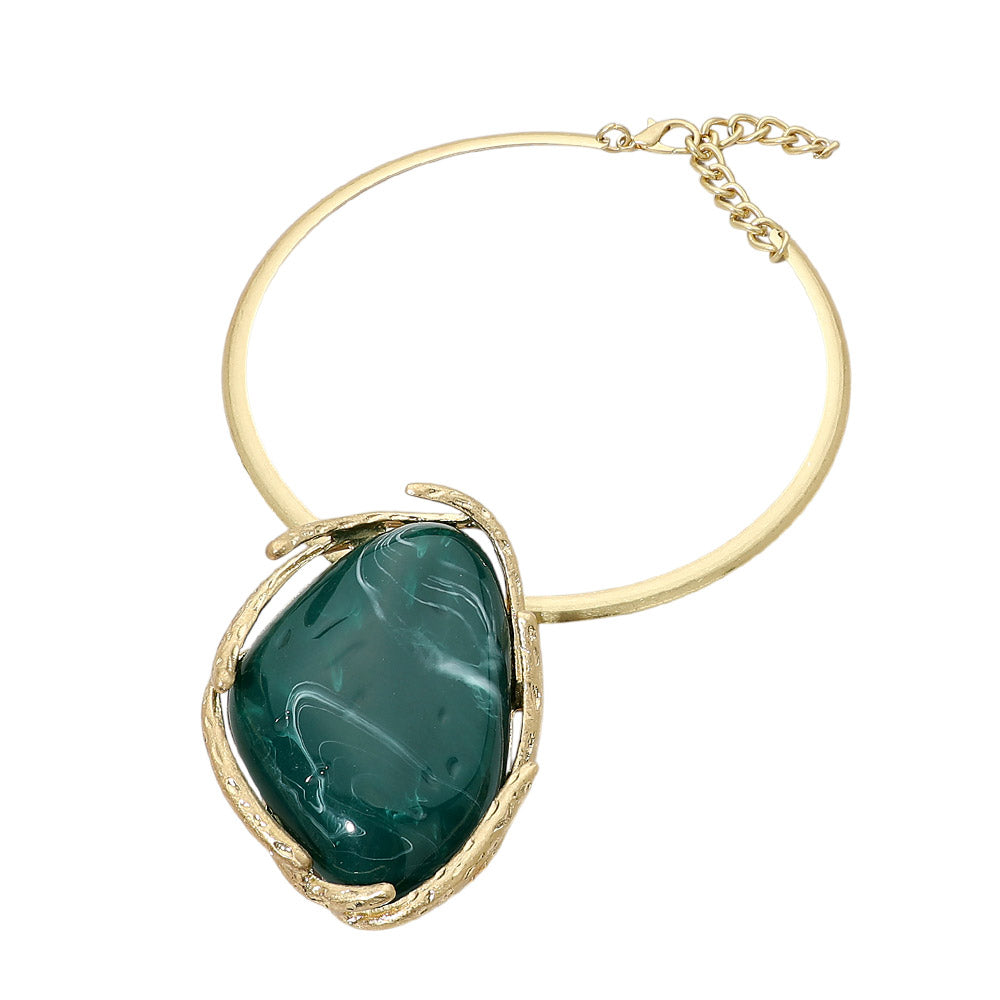 Octavia Oversized Stone Necklace