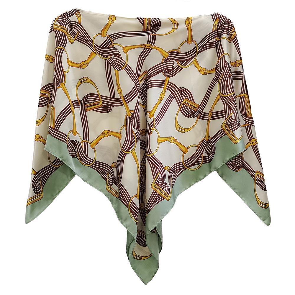 Journey Silk Scarf Poncho