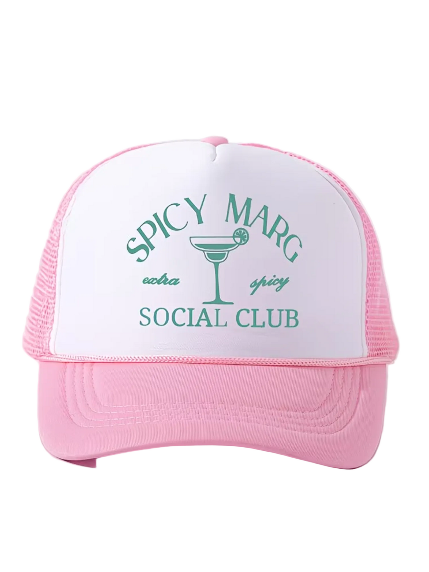 Spicy Marg Social Club Statement Trucker Hat
