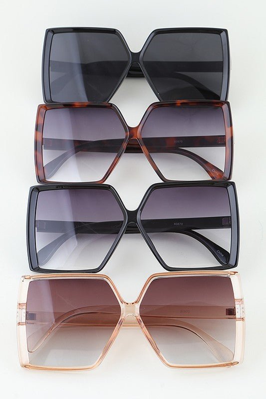 Voyager Oversized Square Sunnies
