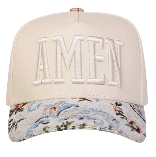 “AMEN” Snap Back Statement Hat