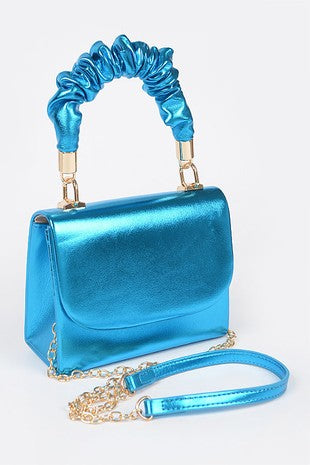 Emory Metallic Hand Bag