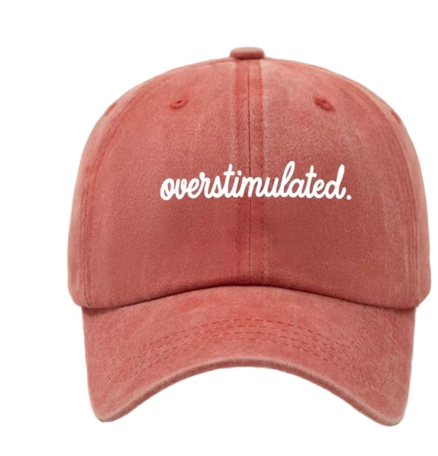 “Overstimulated” Dad Statement Hat