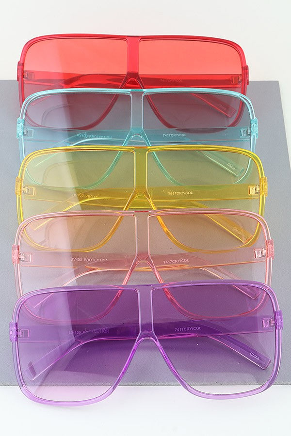 Victoria Flattop Aviator Gel Sunnies