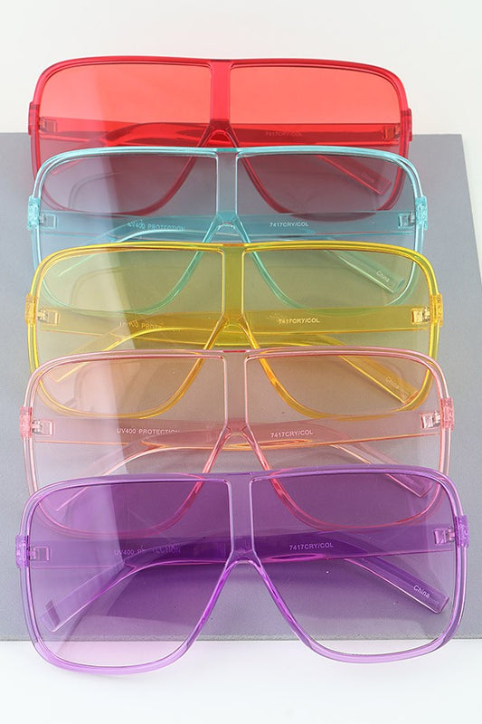 Victoria Flattop Aviator Gel Sunnies