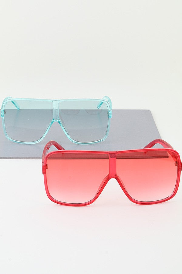 Victoria Flattop Aviator Gel Sunnies