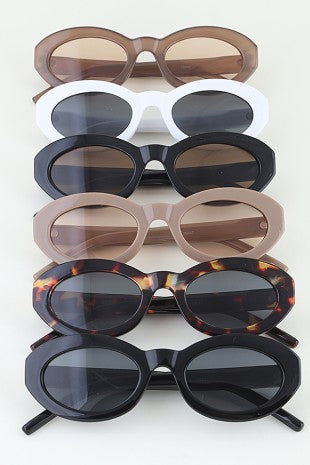 Tatum Oval Classic Retro Sunnies