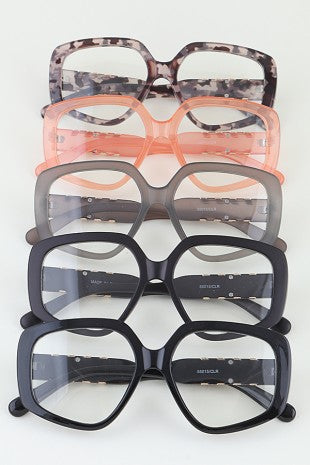 COI Geometric Clear Opticals