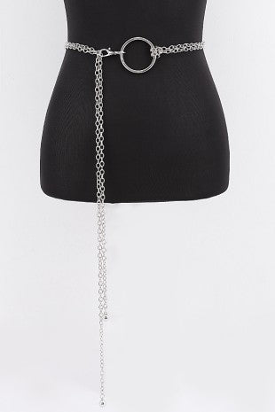 Lexi Circle Elongated Chain Belt