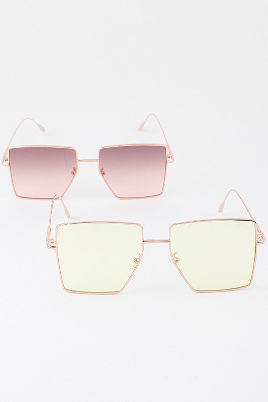 Paper Plane Bold Geo Sunnies