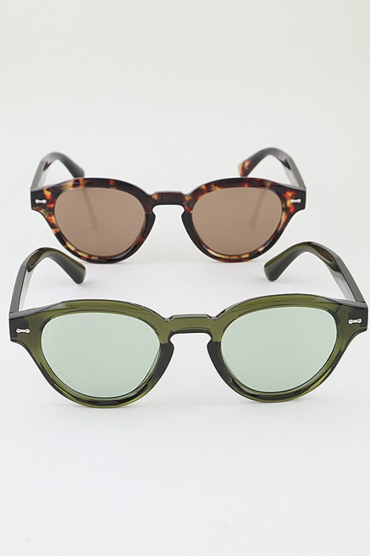 Summer’s Ambition Double Bolted Round Sunnies