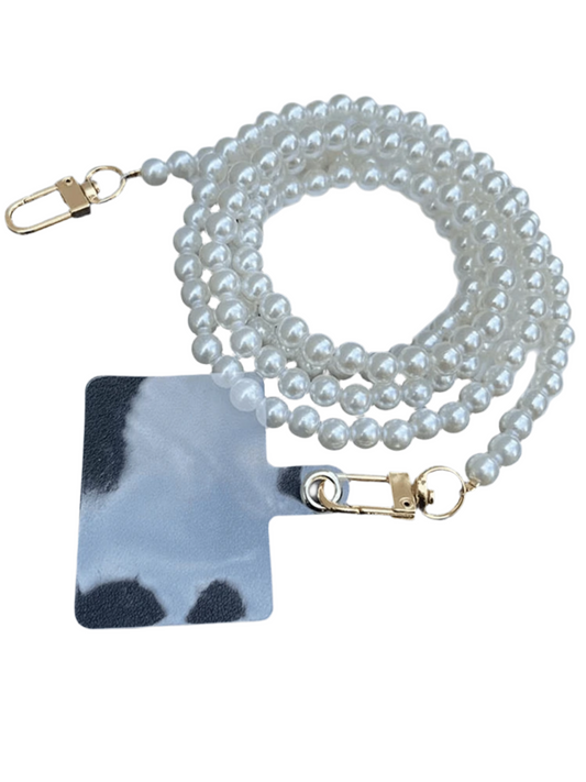 LUXE | Pearl Phone Lanyard/Cross-Body Accessory