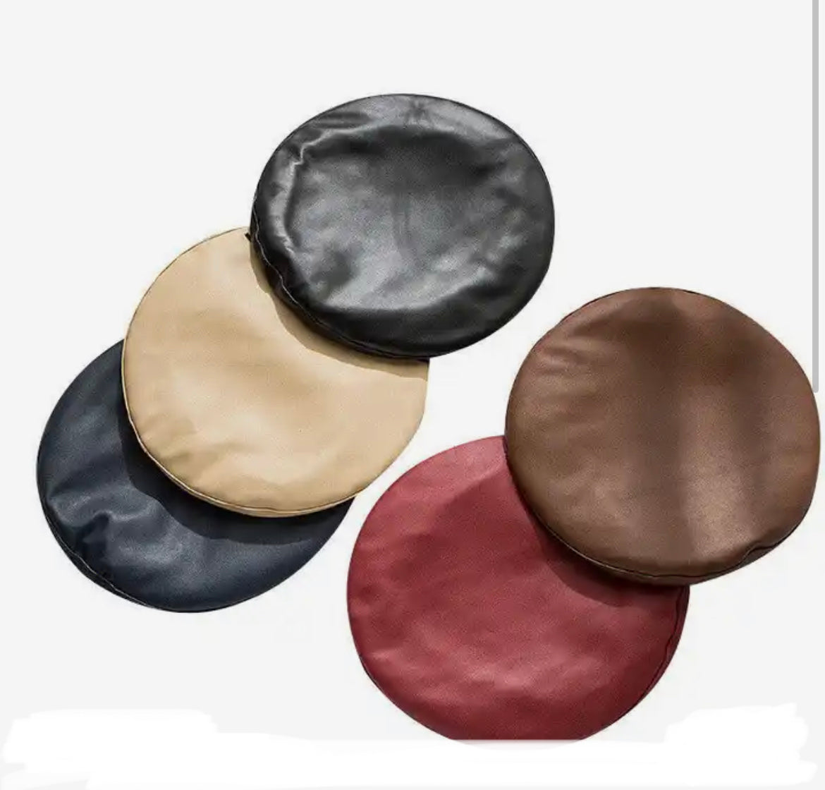Collectors Fave: A Leather Beret To Slay your Day... Statement Beret
