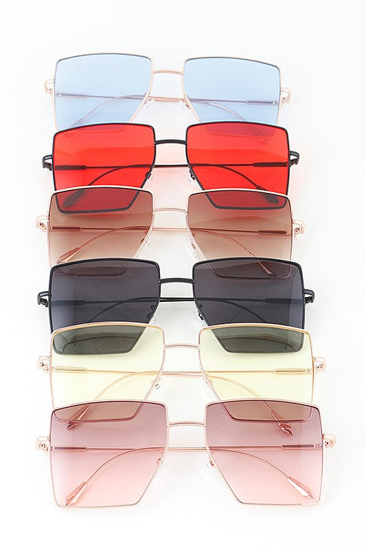 Paper Plane Bold Geo Sunnies