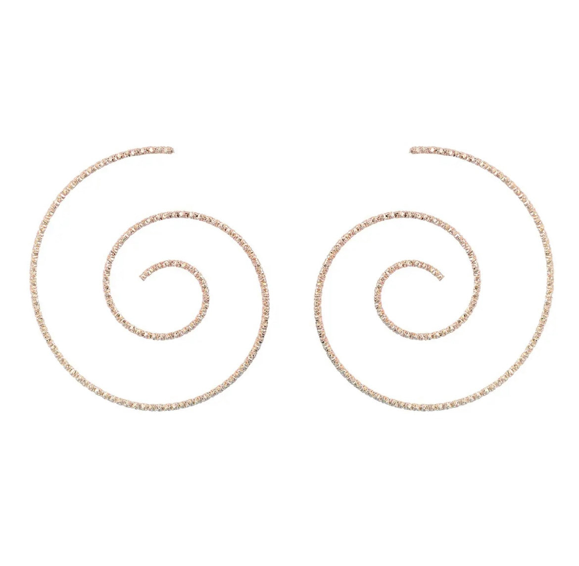 Whimsical Lineage Spiral Earrings