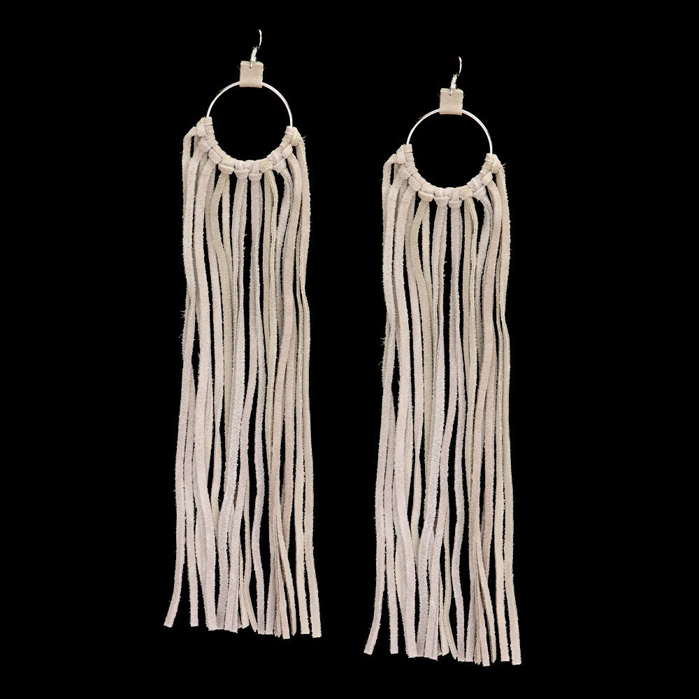 Rowan Boho Fringe Earrings