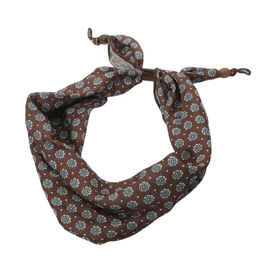 Marjorie Floral Silk Necklace Scarf