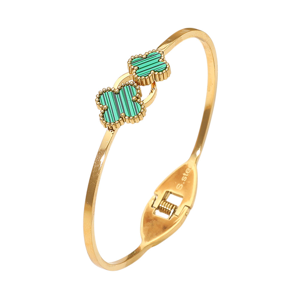 Vanna Rae Designer Quatrefoil Inspired Bracelet