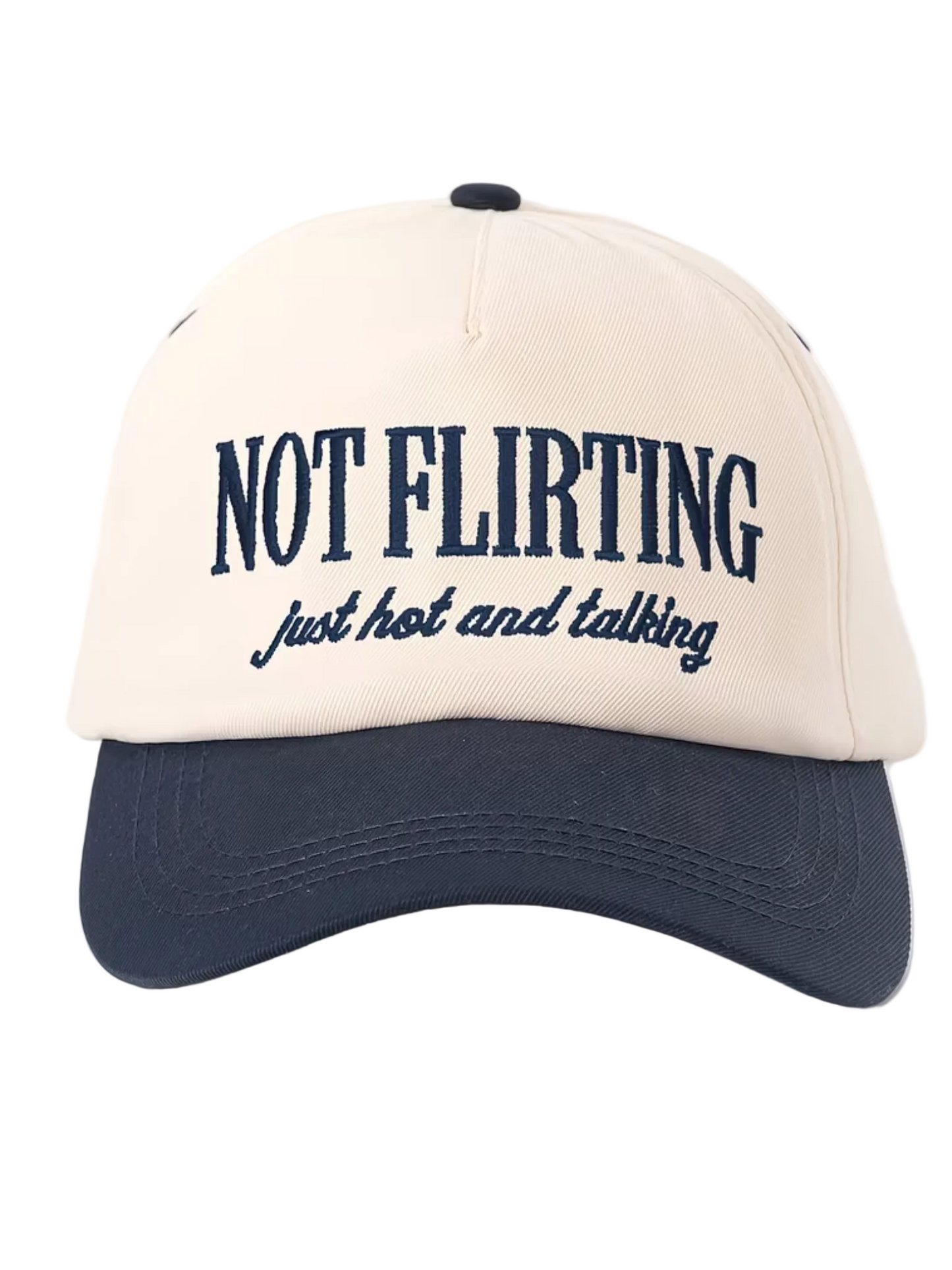 "Not Flirting..." Statement Dad Hat