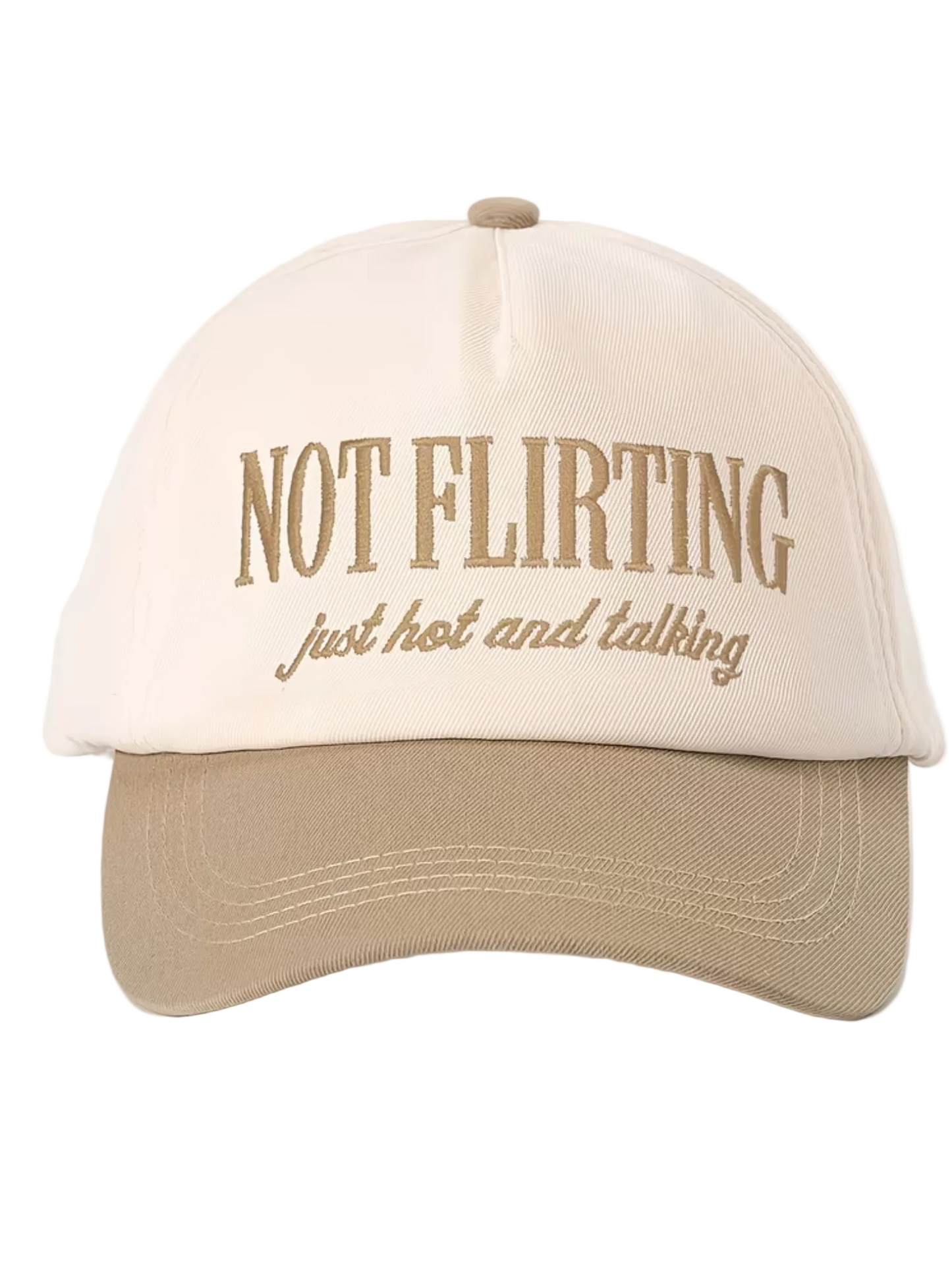 "Not Flirting..." Statement Dad Hat