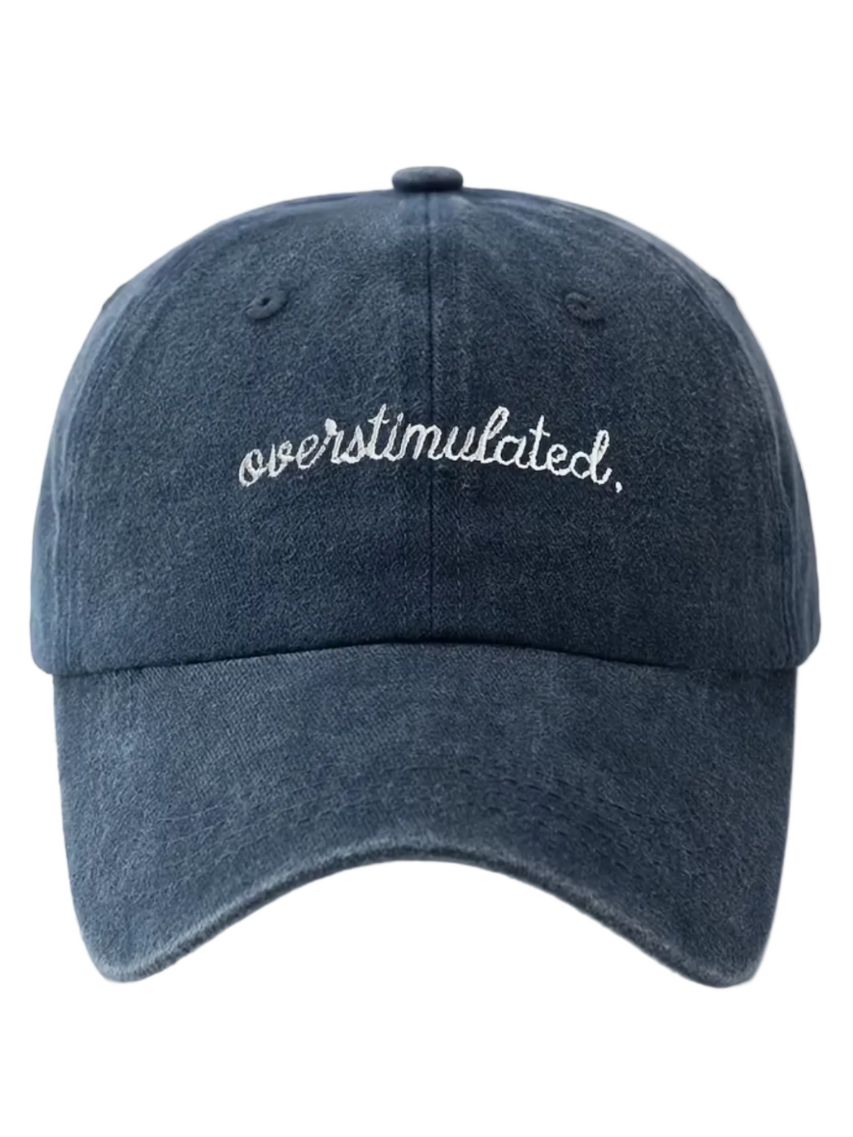 “Overstimulated” Scripted Dad Statement Hat