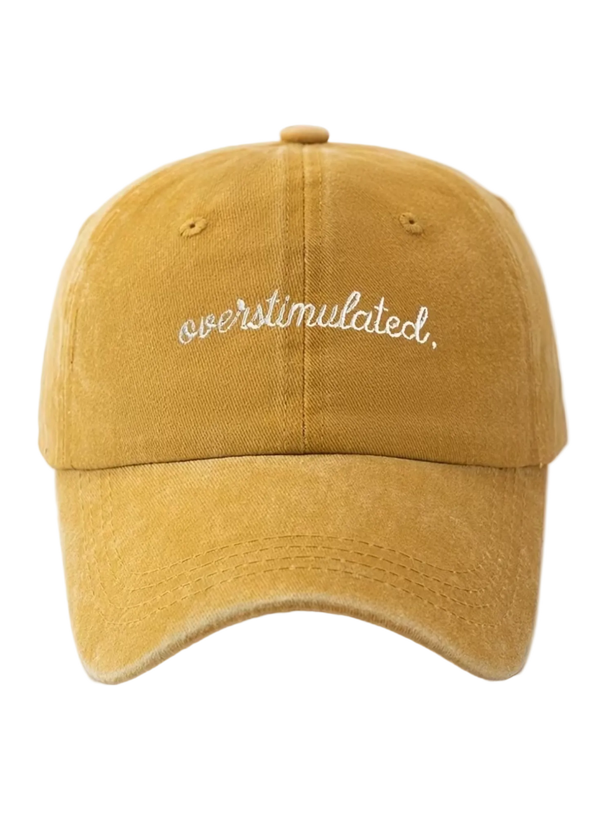 “Overstimulated” Scripted Dad Statement Hat