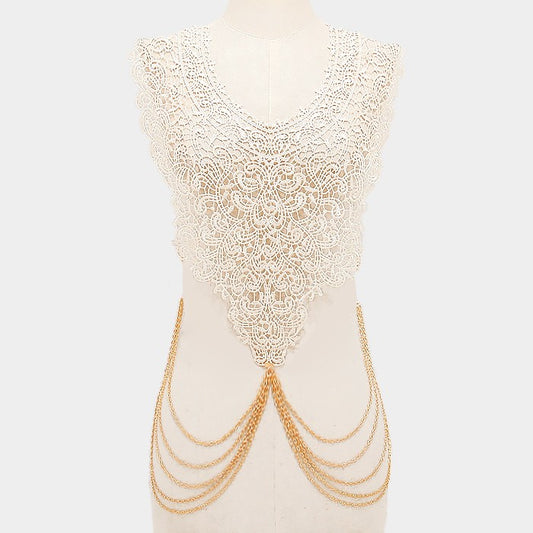 Bountifully Laced Body Chain