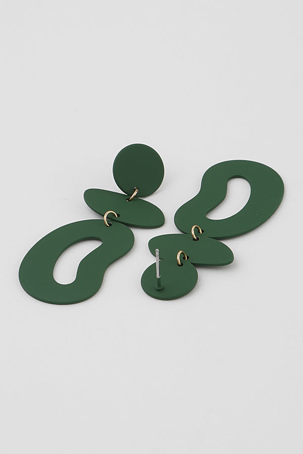 Distracted Attraction Geo Earrings